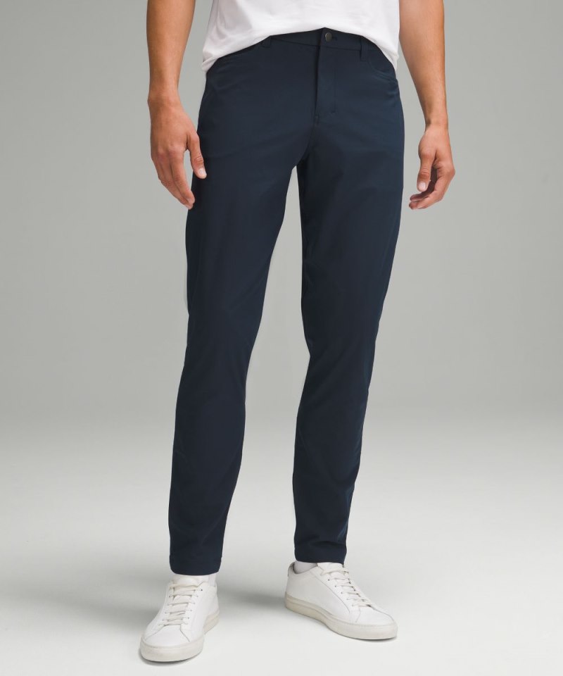 Lululemon ABC Slim-Fit 5 Pocket Pant 32"L *Warpstreme True Navy Online Outlet Sale