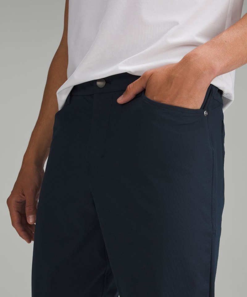 Lululemon ABC Slim-Fit 5 Pocket Pant 32"L *Warpstreme True Navy Online Outlet Sale