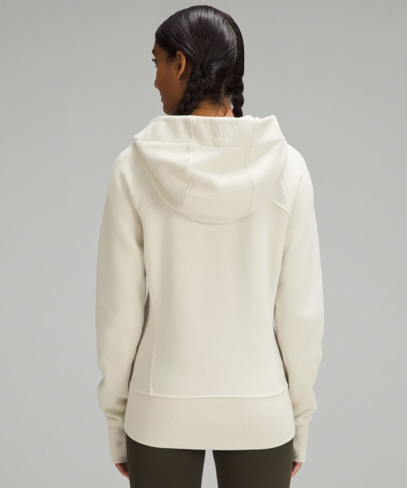 Lululemon Scuba Full-Zip Hoodie Bone Online Outlet Sale