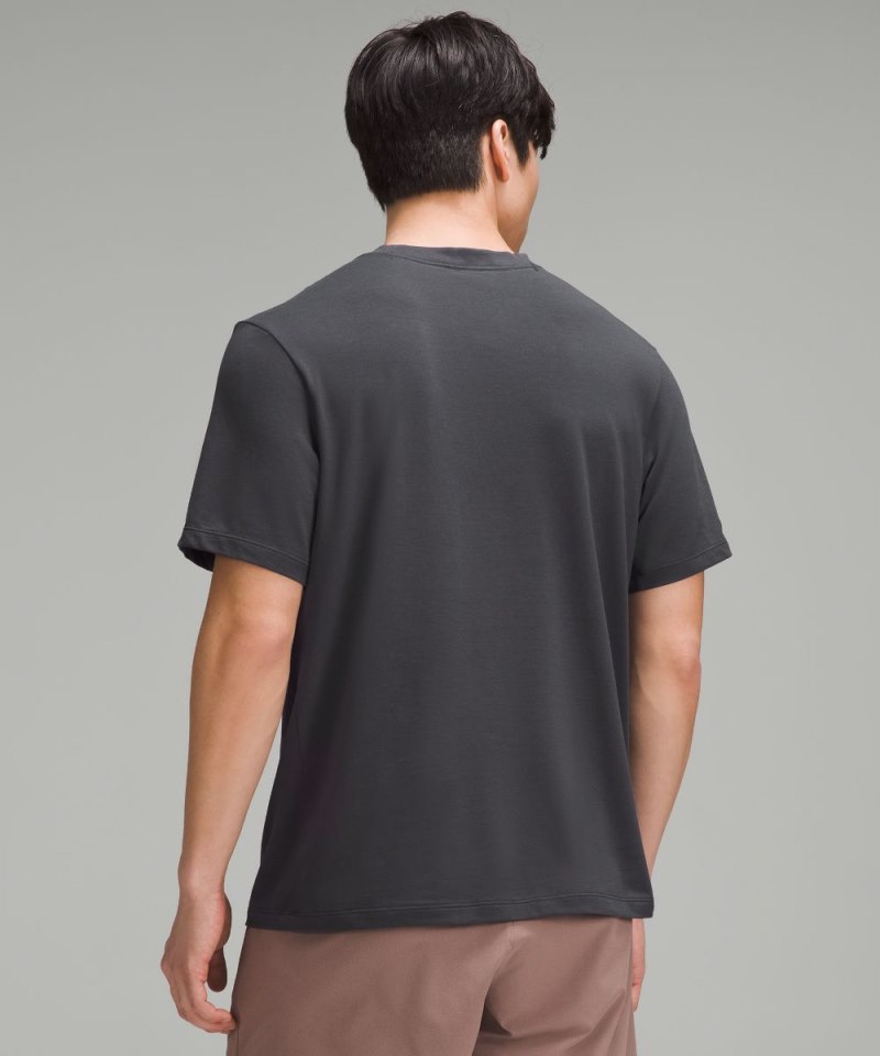 Lululemon Zeroed In Short-Sleeve Shirt Graphite Grey Online Outlet Sale