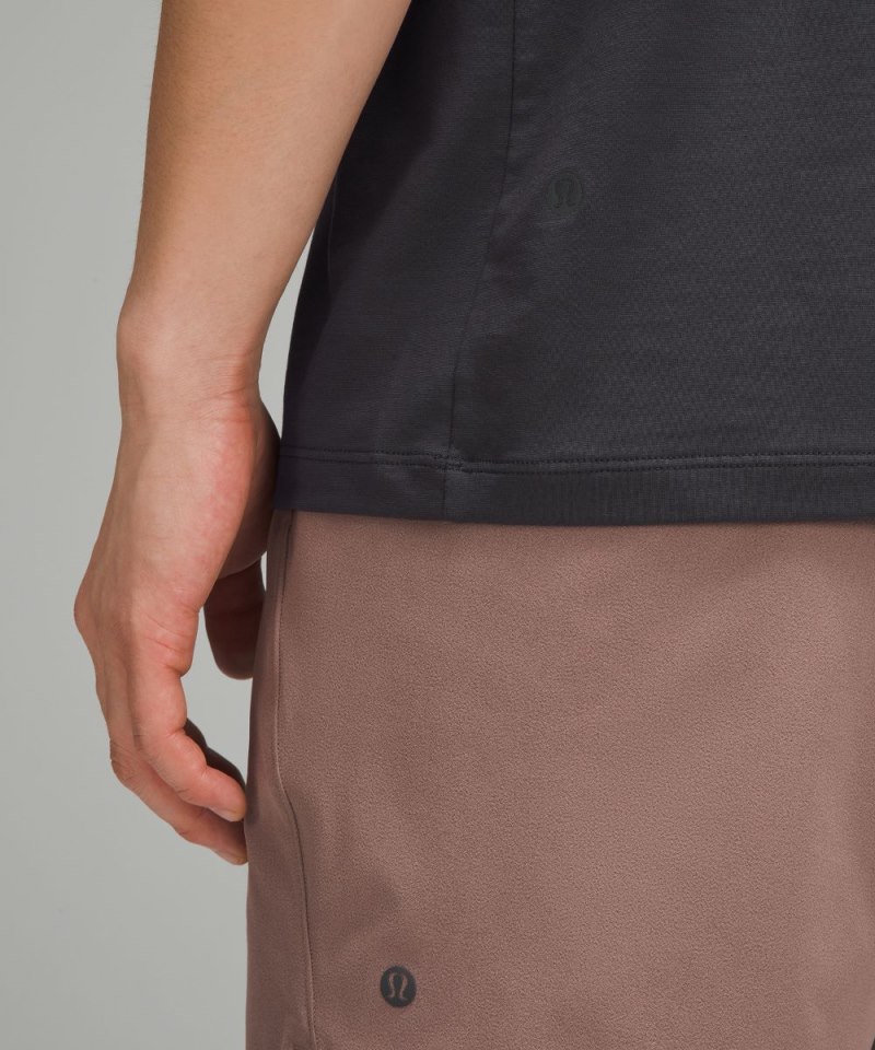 Lululemon Zeroed In Short-Sleeve Shirt Graphite Grey Online Outlet Sale