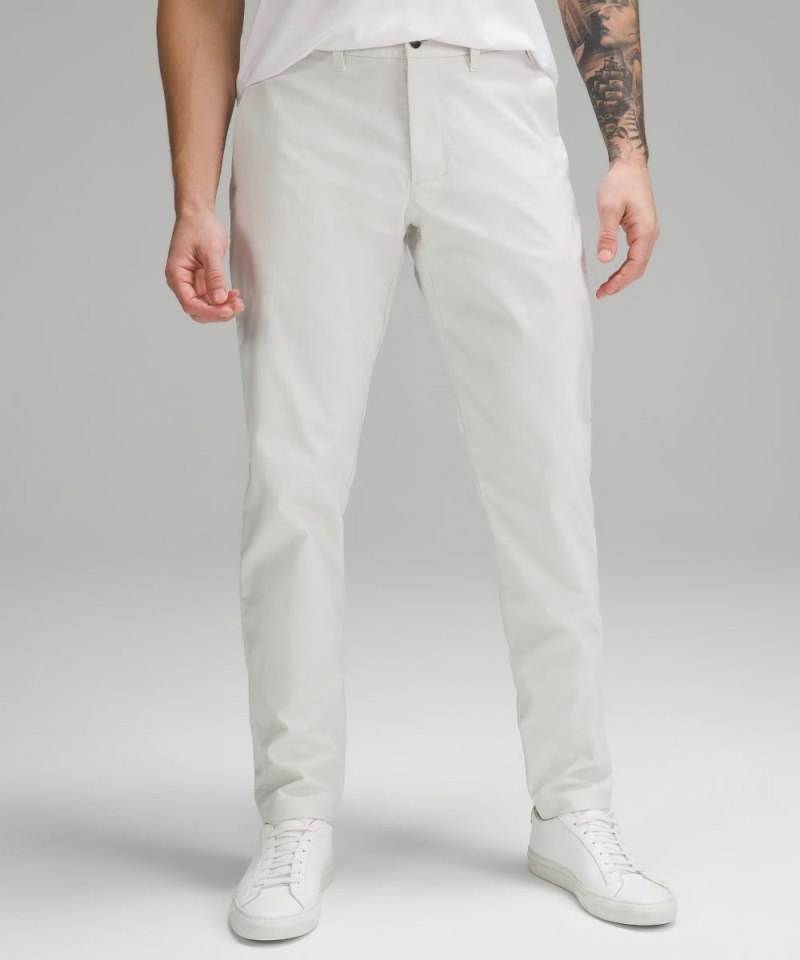 Lululemon ABC Slim-Fit Trouser 32"L *Smooth Twill Bone Online Outlet Sale