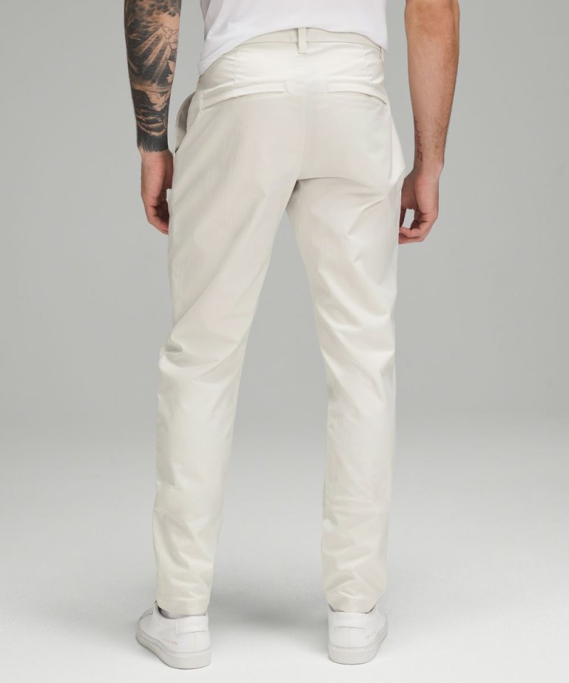 Lululemon ABC Slim-Fit Trouser 32"L *Smooth Twill Bone Online Outlet Sale