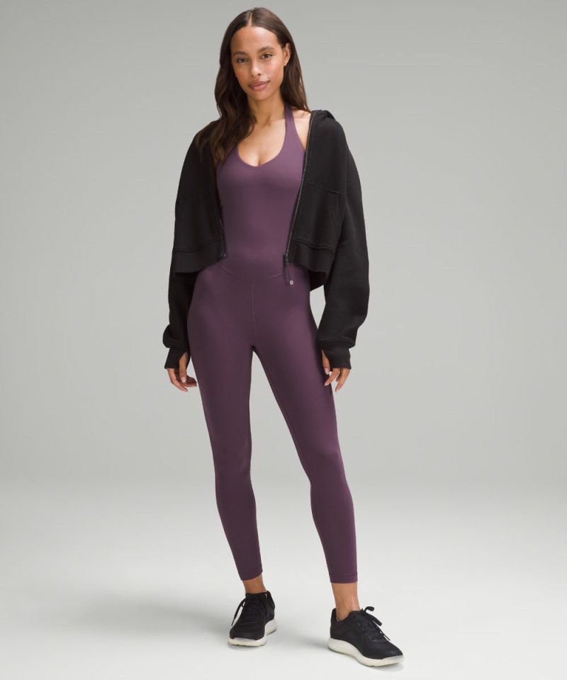 Lululemon Align™ Halter Bodysuit 25" Grape Thistle Online Outlet Sale