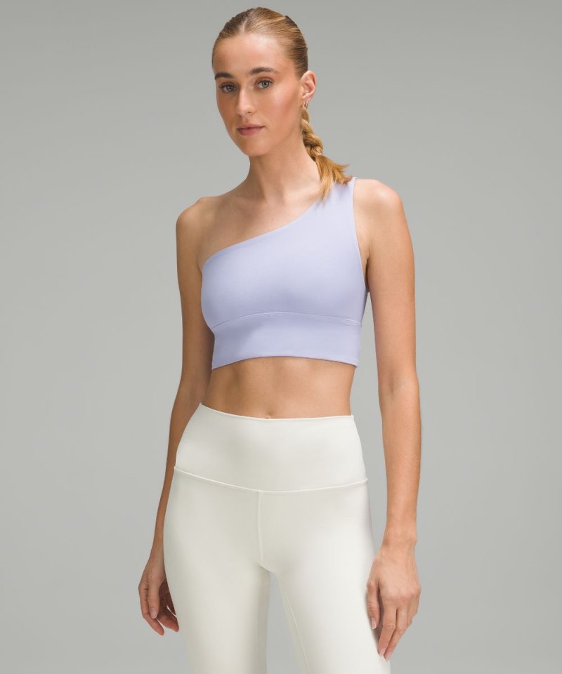 Lululemon Align™ Asymmetrical Bra *Light Support, A / B Cup Lilac Smoke Online Outlet Sale