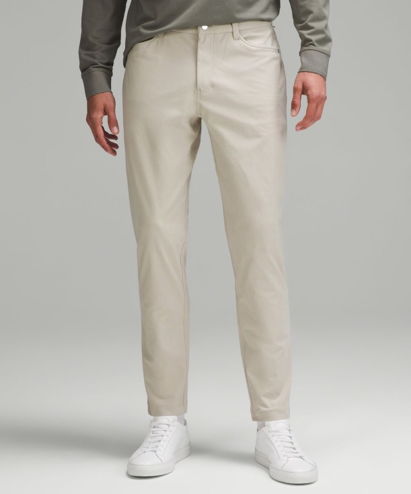 Lululemon ABC Slim-Fit 5 Pocket Pant 32"L *Warpstreme Raw Linen Online Outlet Sale