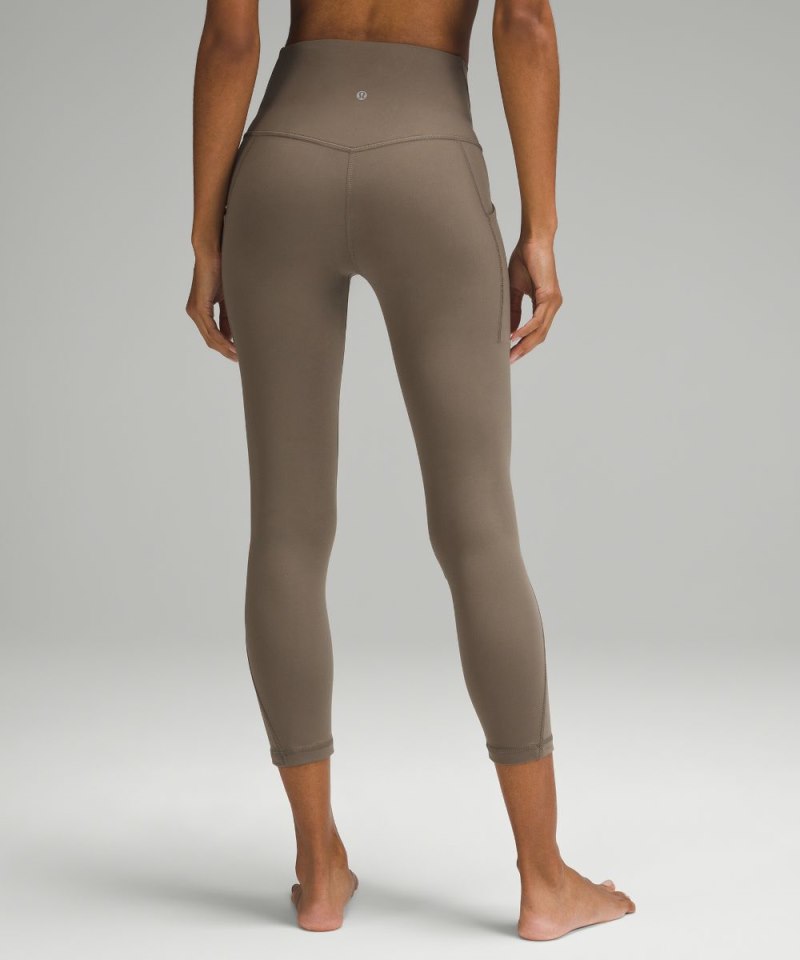 Lululemon Align™ High-Rise Crop with Pockets 23" Nomad Online Outlet Sale