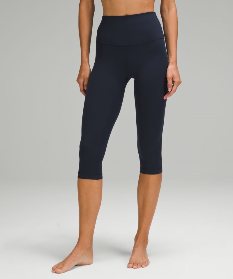 Lululemon Align™ High-Rise Crop 17" True Navy Online Outlet Sale