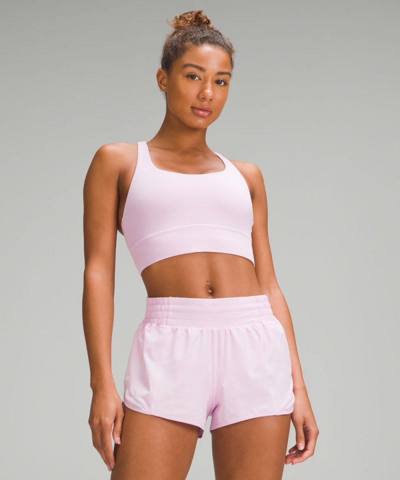 Lululemon Energy Longline Bra *Medium Support, B–D Cups Vitapink Online Outlet Sale