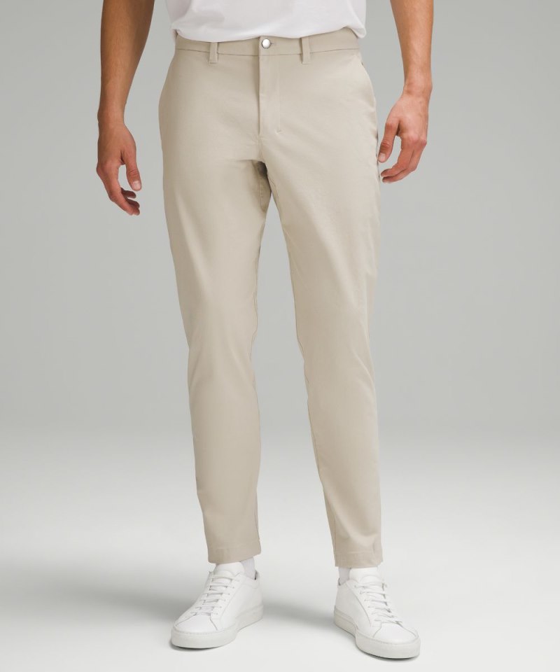 Lululemon ABC Slim-Fit Trouser 34"L *Stretch Cotton VersaTwill Mojave Tan Online Outlet Sale