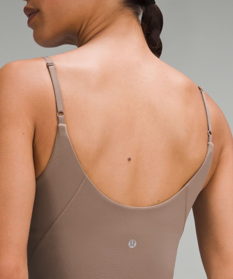 Lululemon Align™ Cropped Cami Tank Top *C / D Cup Taupetastic Online Outlet Sale
