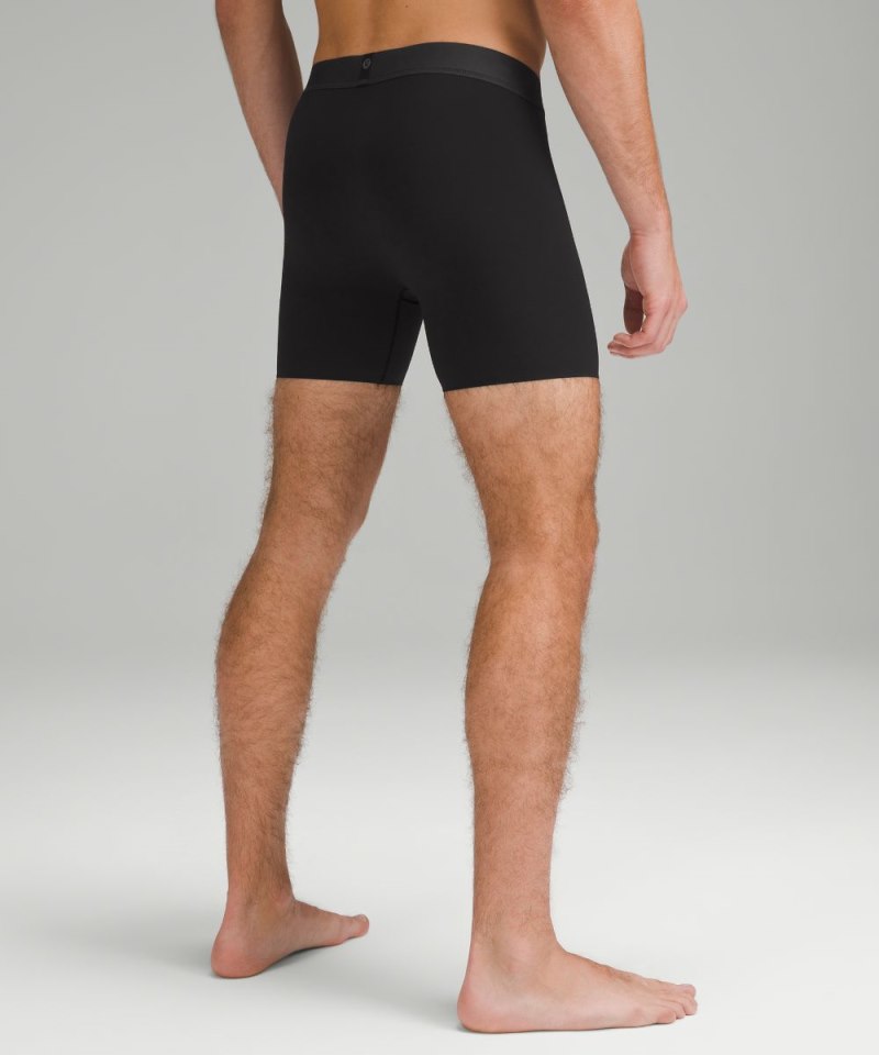 Lululemon Built to Move Boxer 5" *2 Pack Black / Black (not available) Online Outlet Sale
