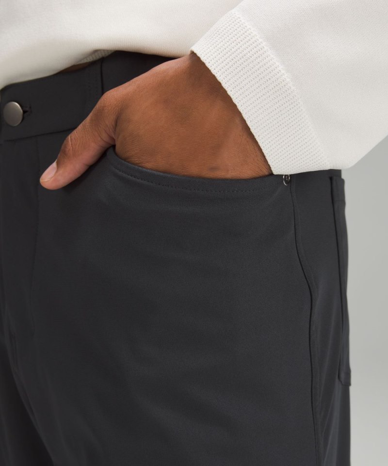 Lululemon ABC Relaxed-Fit 5 Pocket Pant 34"L *Warpstreme Obsidian Online Outlet Sale