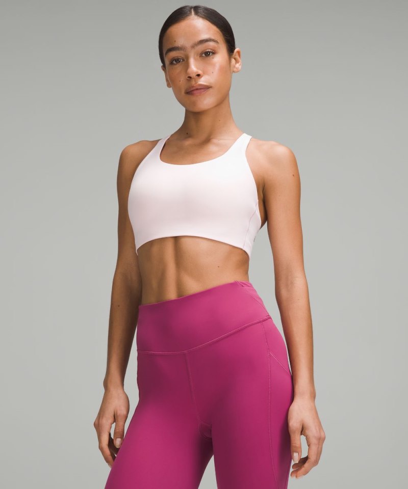 Lululemon Energy Bra *High Support, B–DDD Cups Strawberry Milkshake Online Outlet Sale