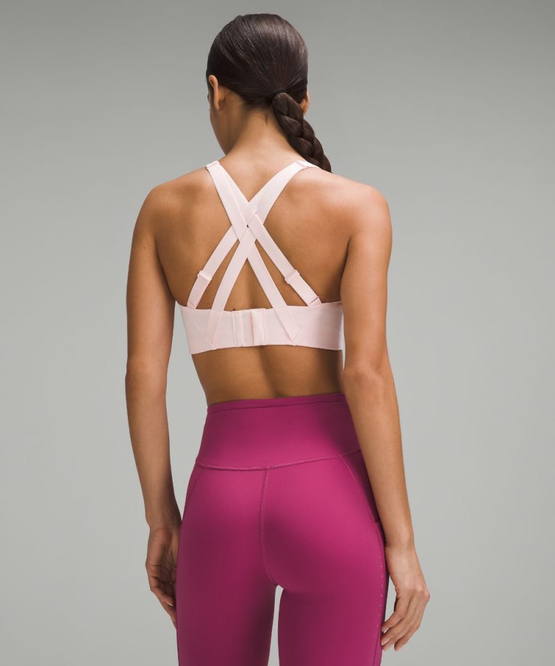 Lululemon Energy Bra *High Support, B–DDD Cups Strawberry Milkshake Online Outlet Sale