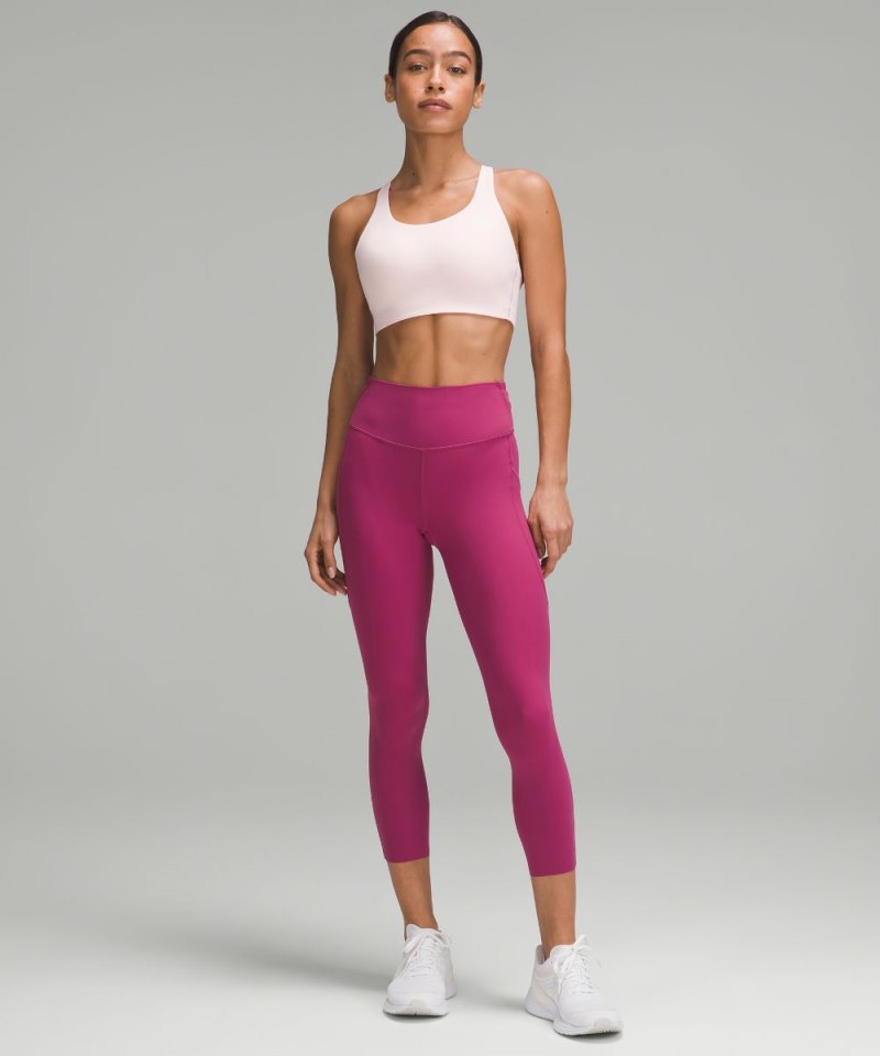 Lululemon Energy Bra *High Support, B–DDD Cups Strawberry Milkshake Online Outlet Sale