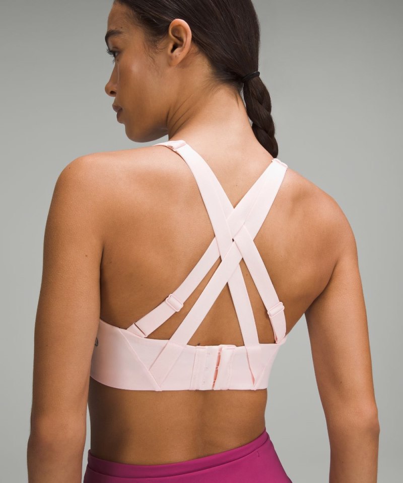 Lululemon Energy Bra *High Support, B–DDD Cups Strawberry Milkshake Online Outlet Sale