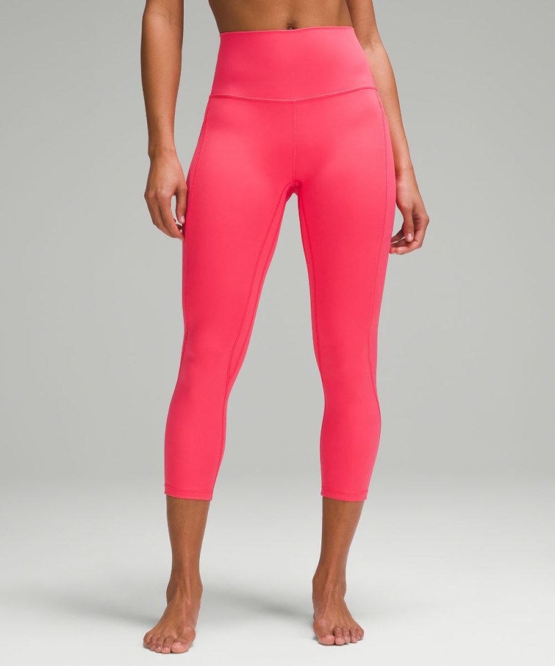Lululemon Align™ High-Rise Crop with Pockets 23" Glaze Pink Online Outlet Sale