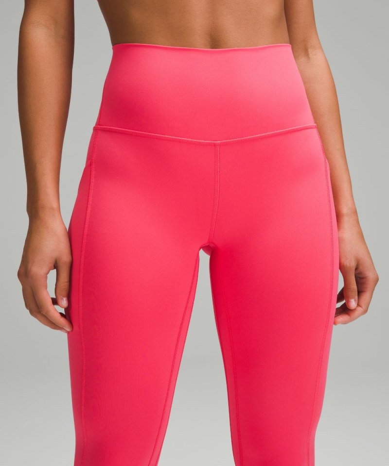 Lululemon Align™ High-Rise Crop with Pockets 23" Glaze Pink Online Outlet Sale