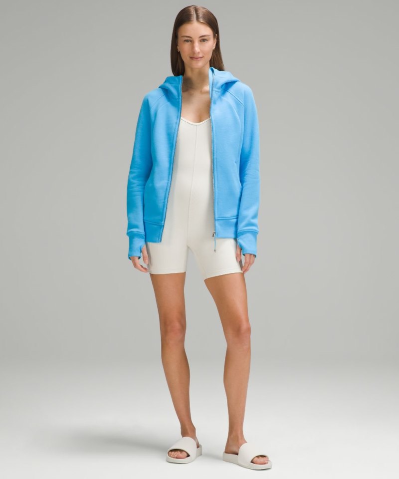 Lululemon Scuba Full-Zip Hoodie Kayak Blue Light Online Outlet Sale