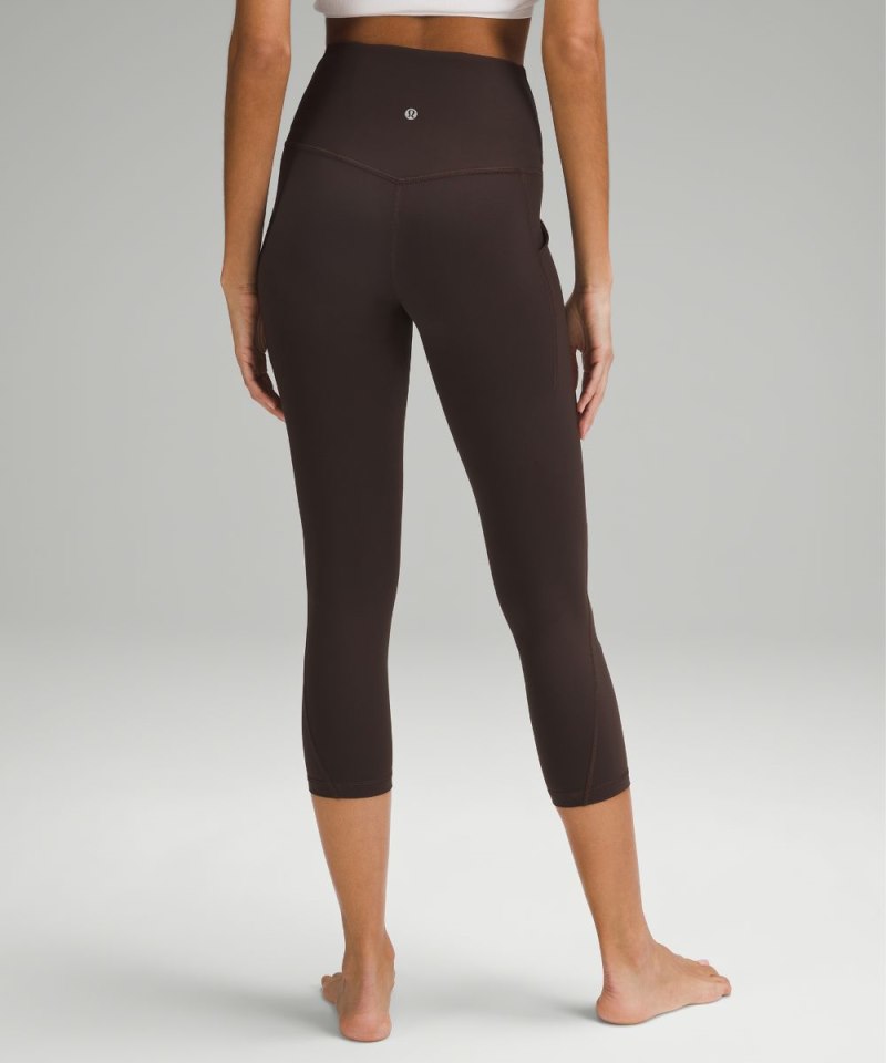 Lululemon Align™ High-Rise Crop with Pockets 23" Espresso (not available) Online Outlet Sale