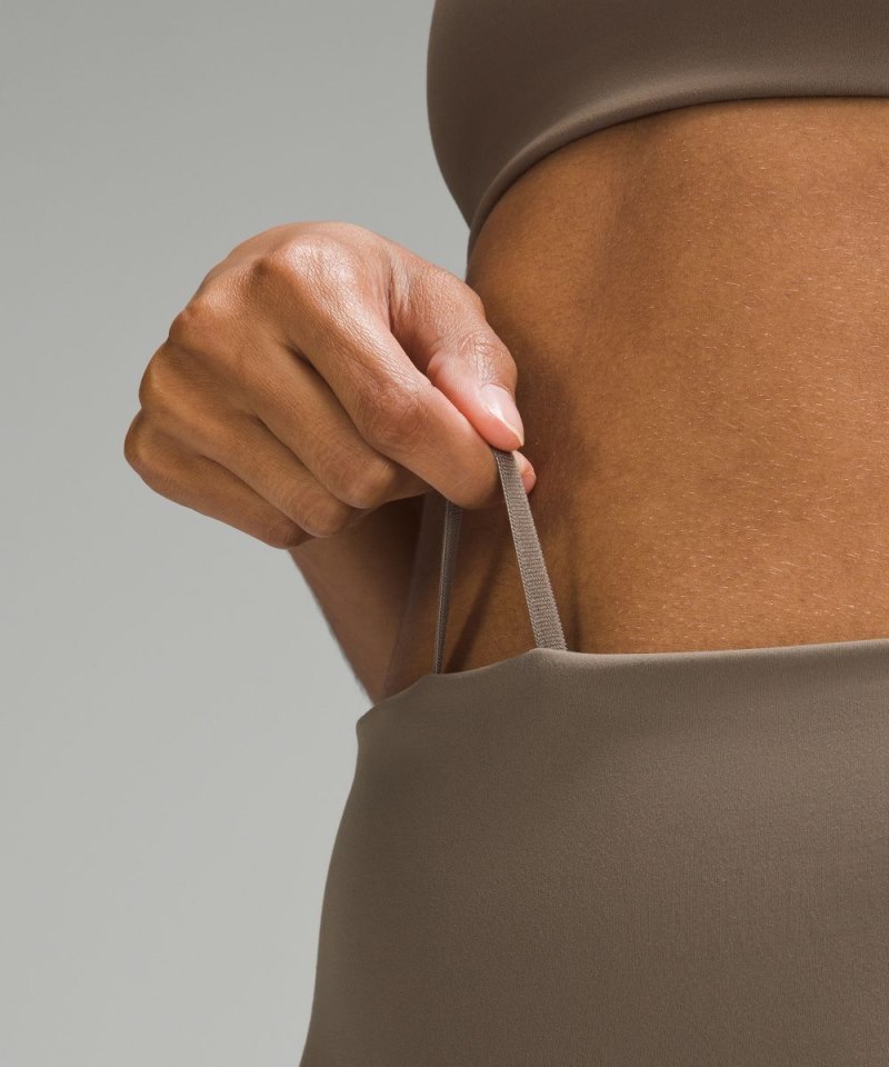 Lululemon Wunder Train High-Rise Crop with Pockets 23" Nomad Online Outlet Sale