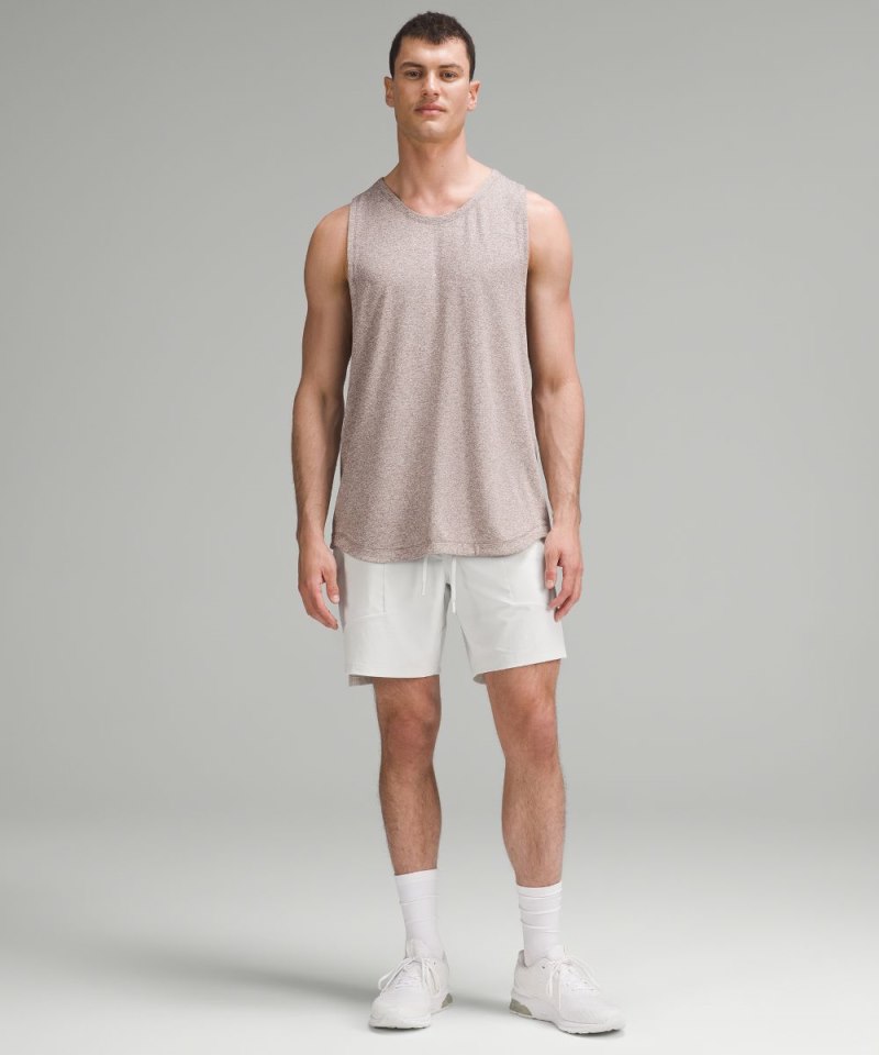 Lululemon License to Train Linerless Short 7" Light Vapor Online Outlet Sale