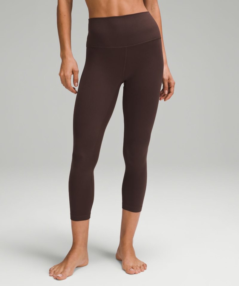 Lululemon Align™ High-Rise Crop 23" Espresso (not available) Online Outlet Sale