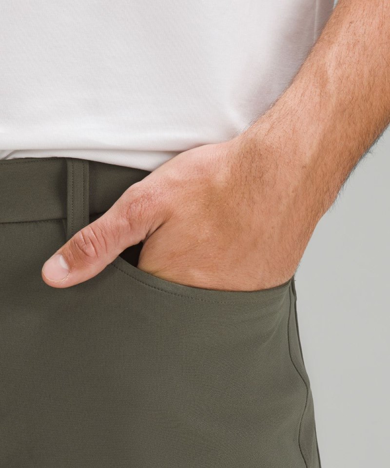 Lululemon ABC Classic-Fit 5 Pocket Pant 28"L *Warpstreme Army Green Online Outlet Sale