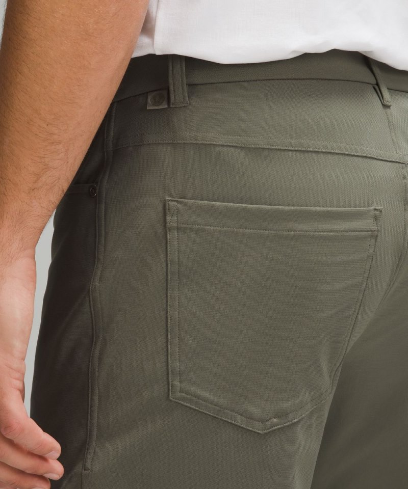 Lululemon ABC Classic-Fit 5 Pocket Pant 28"L *Warpstreme Army Green Online Outlet Sale