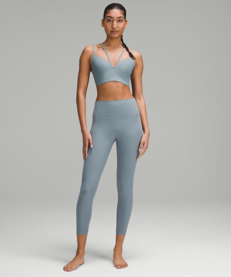 Lululemon Align™ Ribbed High-Rise Pant 25" Belgian Blue Online Outlet Sale