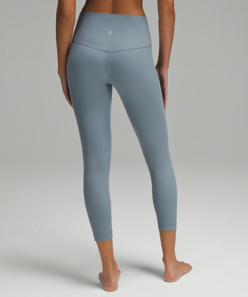 Lululemon Align™ Ribbed High-Rise Pant 25" Belgian Blue Online Outlet Sale