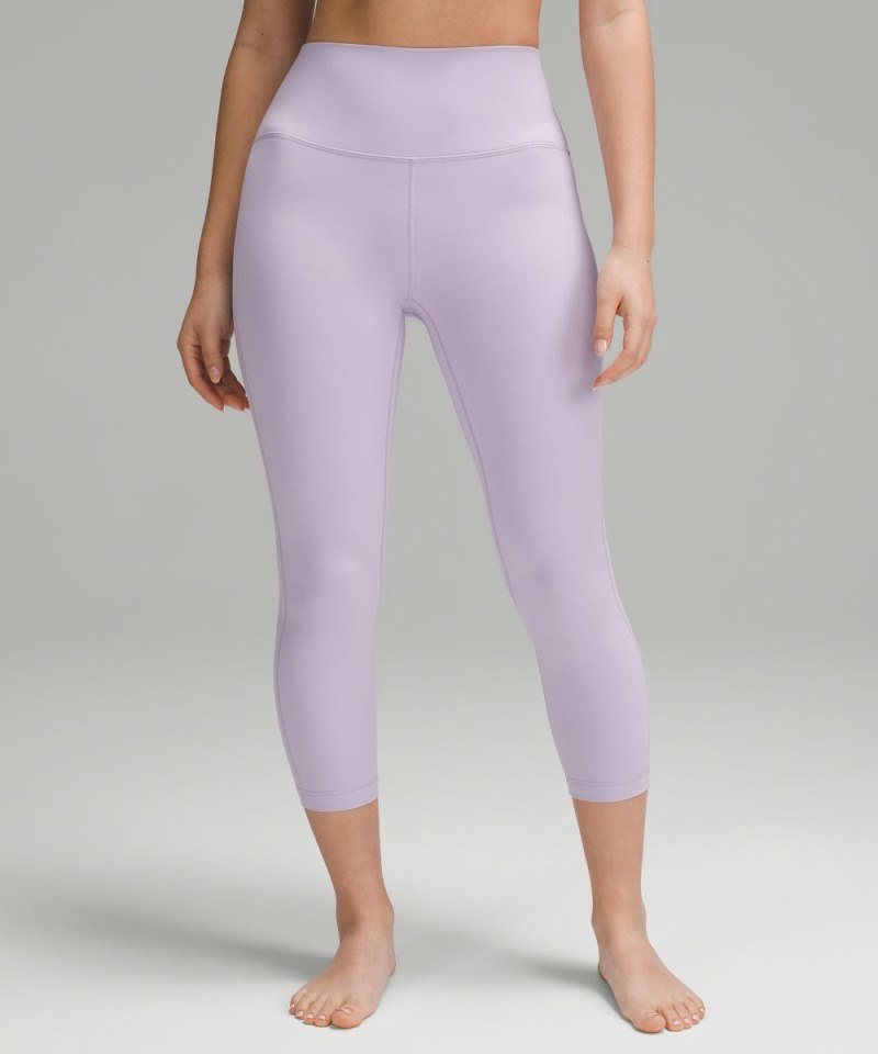 Lululemon Align™ High-Rise Crop 23" Lilac Ether Online Outlet Sale
