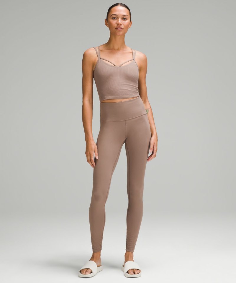 Lululemon Align™ Strappy Ribbed Tank Top Taupetastic Online Outlet Sale