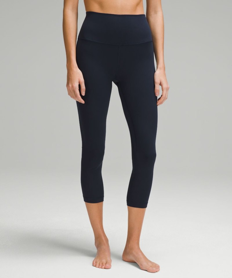 Lululemon Align™ High-Rise Crop 23" True Navy Online Outlet Sale