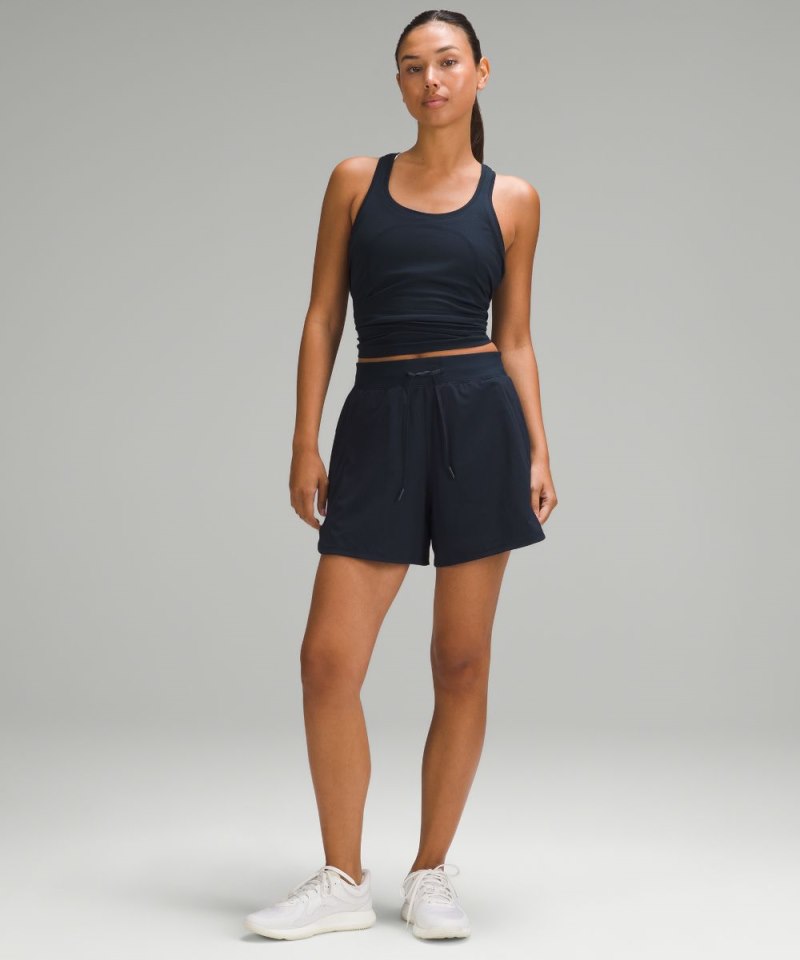 Lululemon License to Train High-Rise Short 4" True Navy Online Outlet Sale