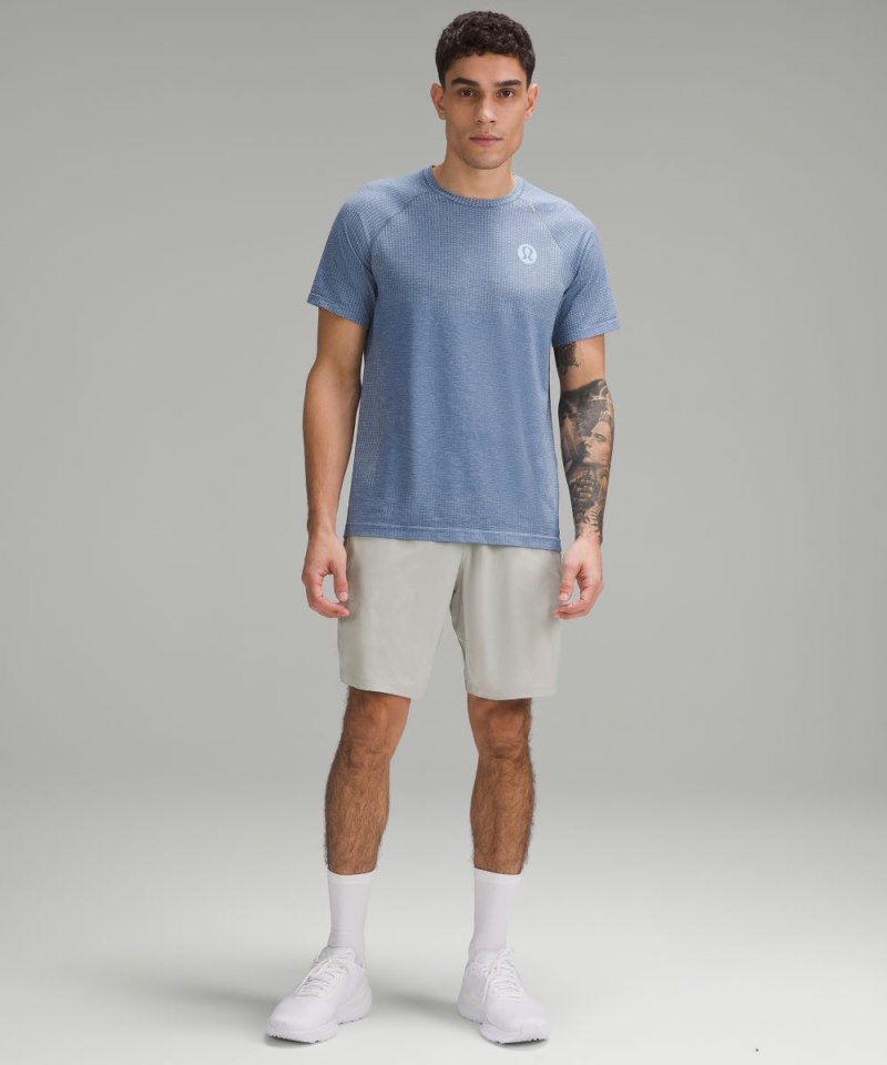 Lululemon Pace Breaker Linerless Short 9" Seal Grey Online Outlet Sale