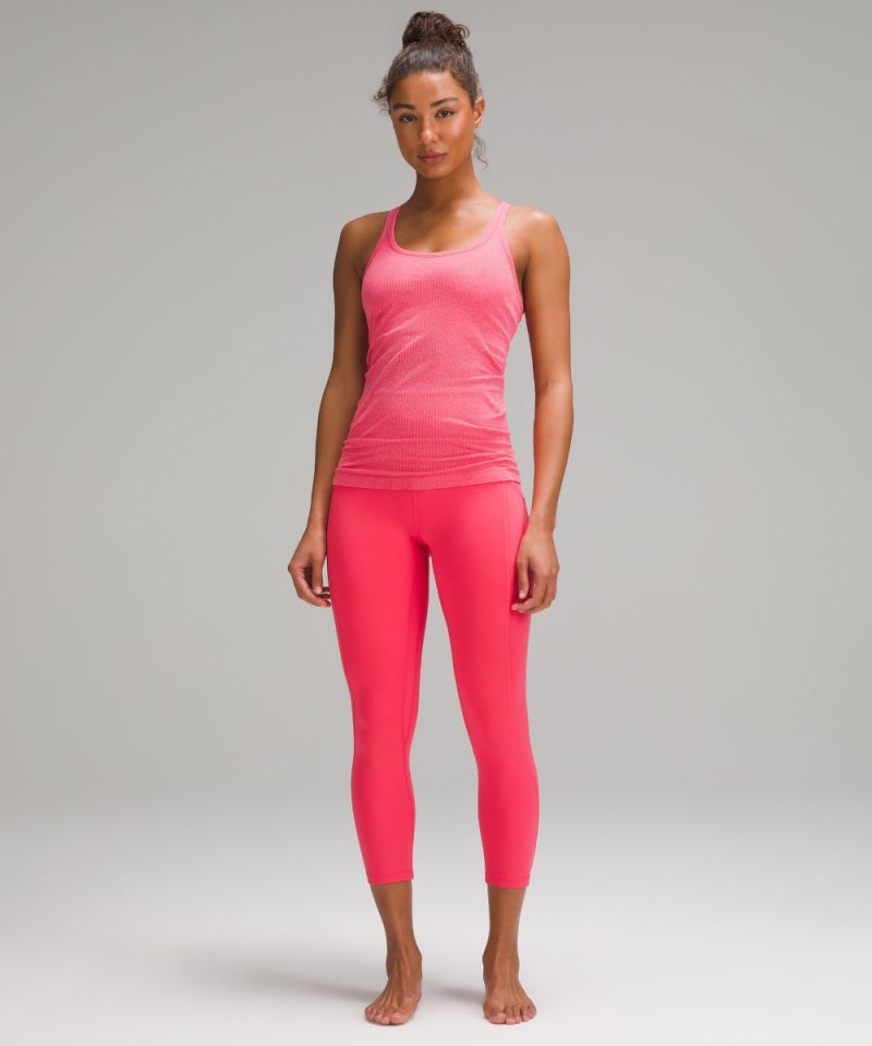 Lululemon Ebb to Street Tank Top *Light Support, B / C Cup Glaze Pink Online Outlet Sale