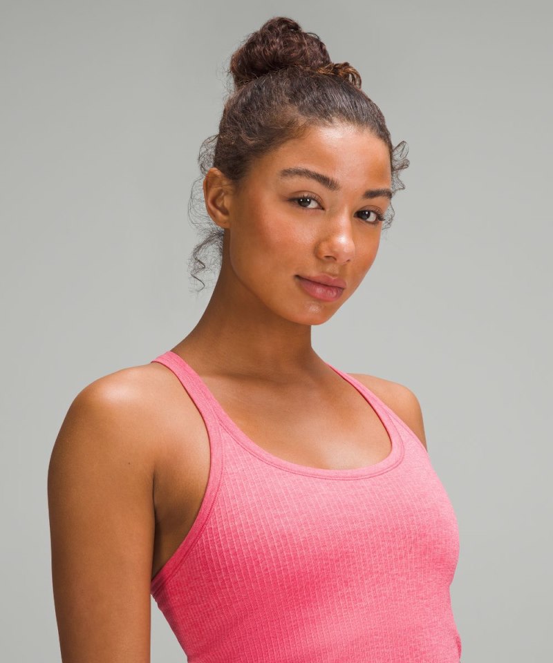 Lululemon Ebb to Street Tank Top *Light Support, B / C Cup Glaze Pink Online Outlet Sale