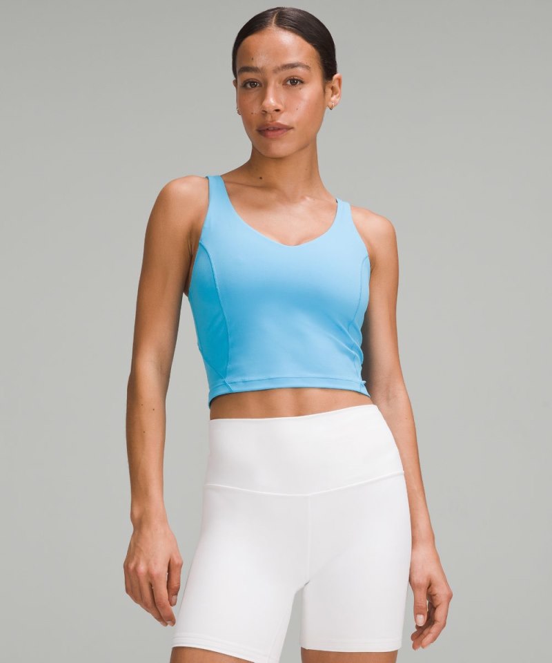 Lululemon Align™ Tank Top *Light Support, C / D Cup Kayak Blue Light Online Outlet Sale