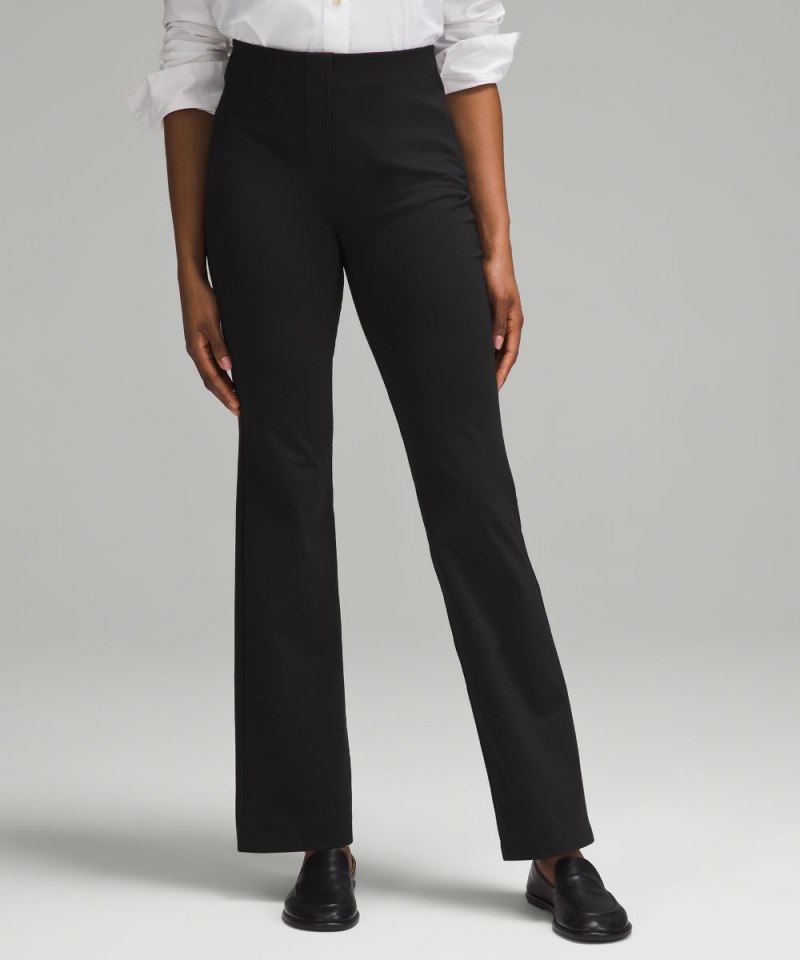 Lululemon Smooth Fit Pull-On High-Rise Pant *Regular Black Online Outlet Sale