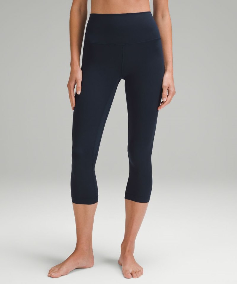 Lululemon Align™ High-Rise Crop 21" True Navy Online Outlet Sale