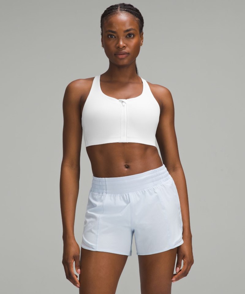 Lululemon Energy Bra High Support Zip-Front *High Support, B–G Cups White Online Outlet Sale