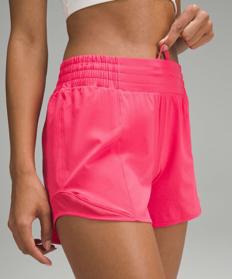 Lululemon Hotty Hot High-Rise Lined Short 4" Lip Gloss Online Outlet Sale