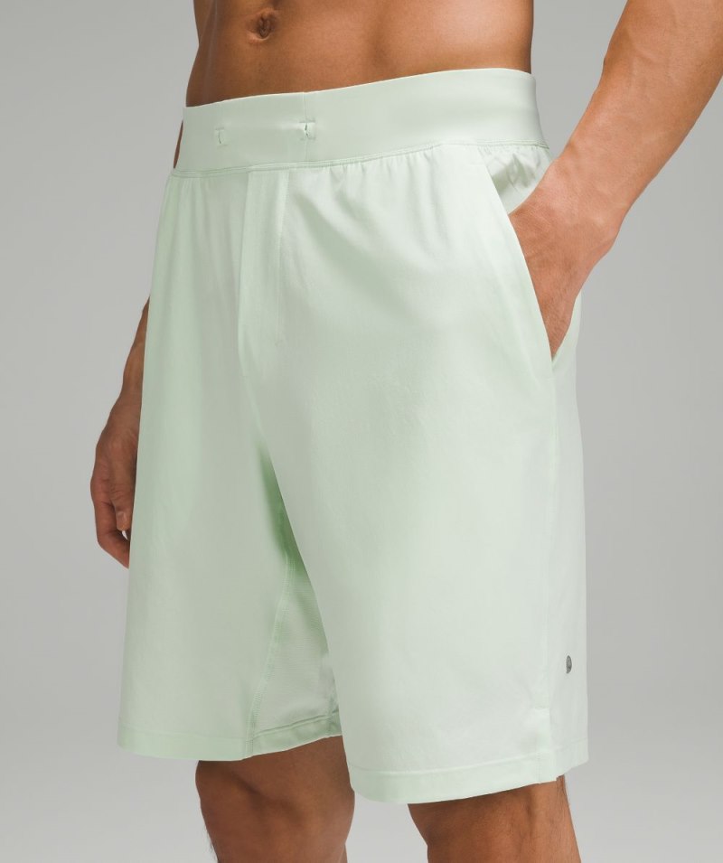 Lululemon T.H.E. Linerless Short 9" Kohlrabi Green Online Outlet Sale