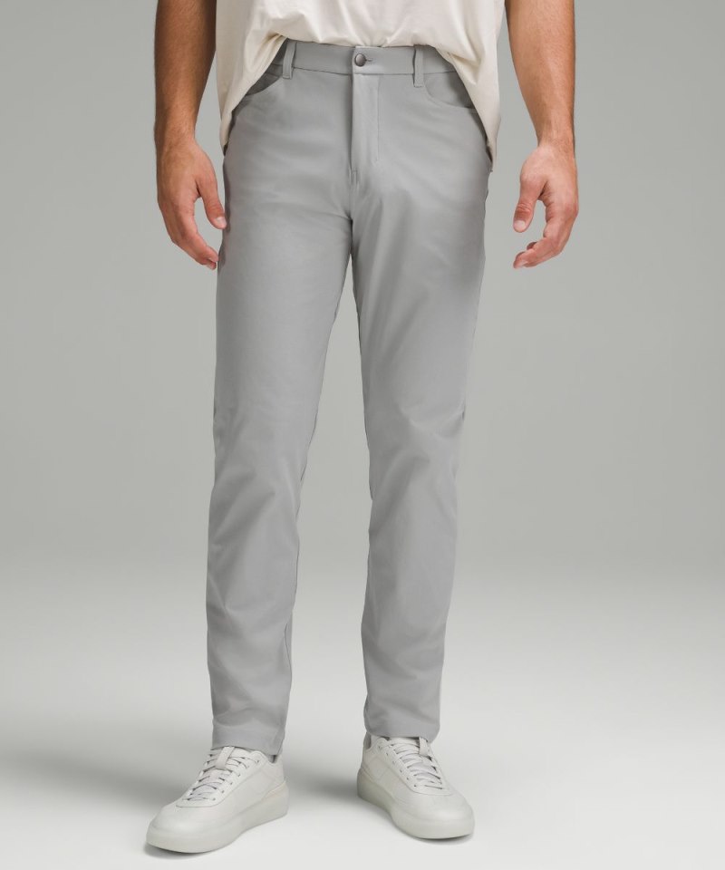 Lululemon ABC Classic-Fit 5 Pocket Pant 30"L *Warpstreme Silver Drop Online Outlet Sale