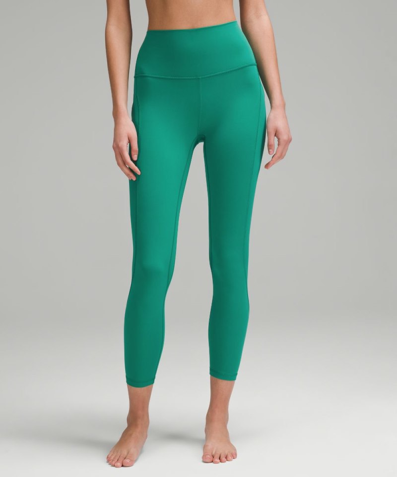Lululemon Align™ High-Rise Pant with Pockets 25" Cascadia Green Online Outlet Sale