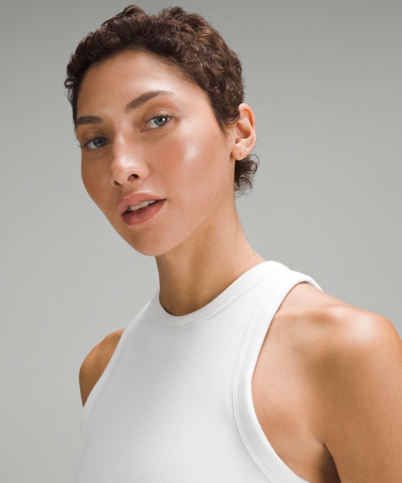 Lululemon Hold Tight Tank Top White Online Outlet Sale