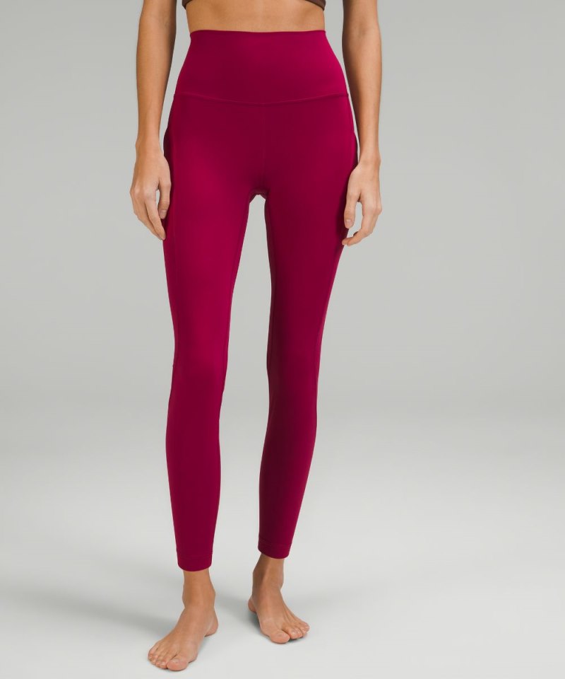 Lululemon Align™ High-Rise Pant with Pockets 25" Pomegranate Online Outlet Sale