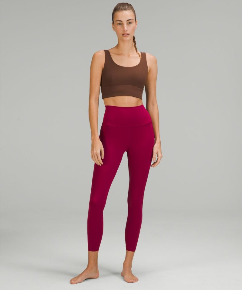 Lululemon Align™ High-Rise Pant with Pockets 25" Pomegranate Online Outlet Sale